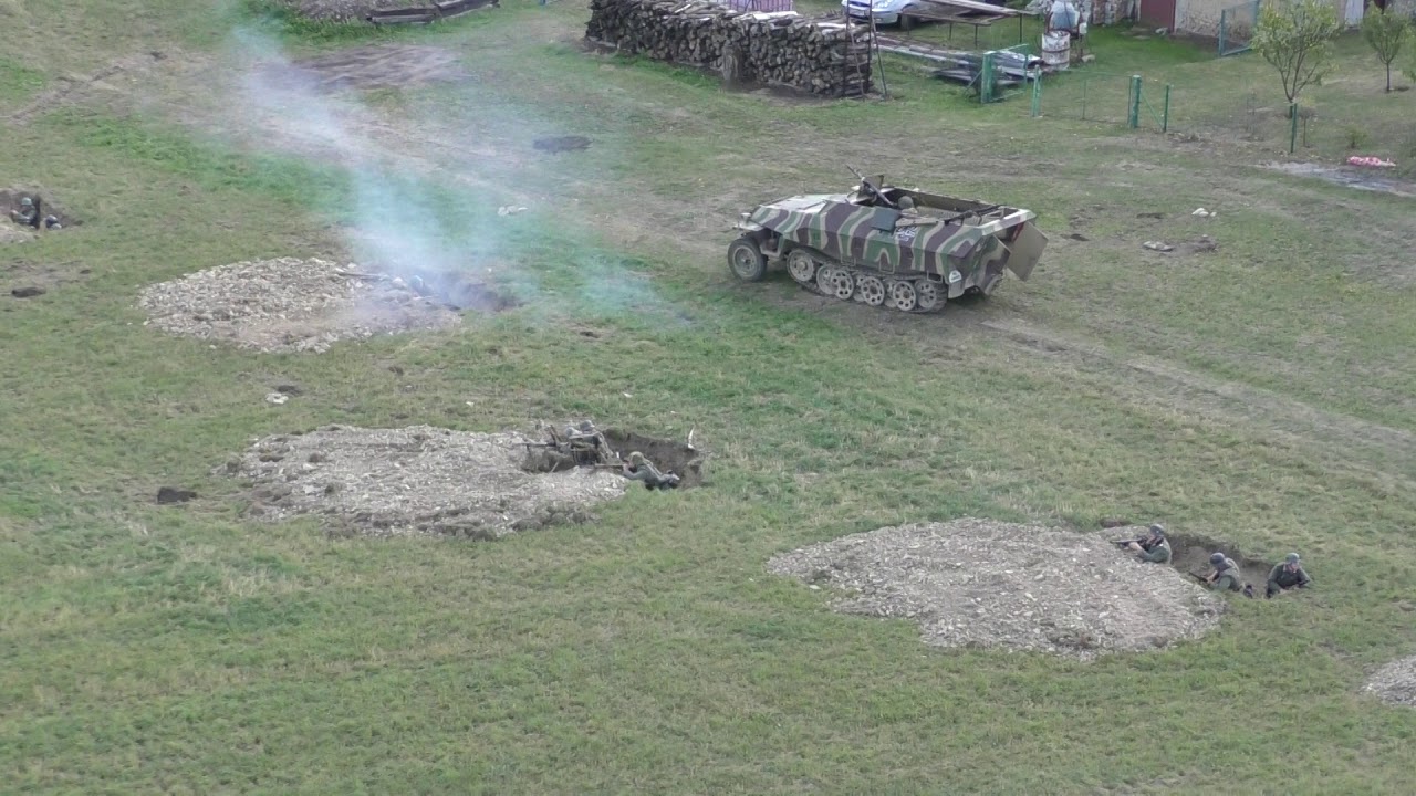 Liptaň vojensko historická ukázka 22.9.2018 1.část