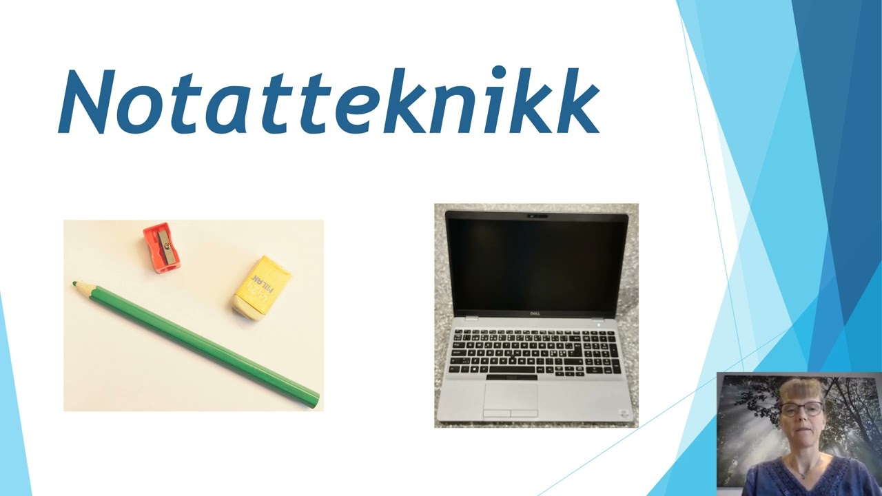 Begreplæring og notatteknikk - Infofilm