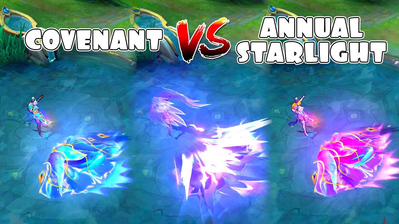 Lesley Covenant VS Annual Starlight Skin Comparison