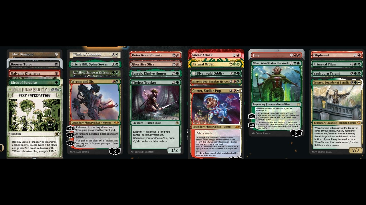 MTGA: Forcing RG in Power Cube