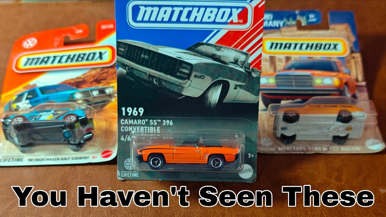 🔥 Exclusive Look 🔥 More Matchbox Castings Not Released In India. VW Golf, Mercedes W123, Camaro