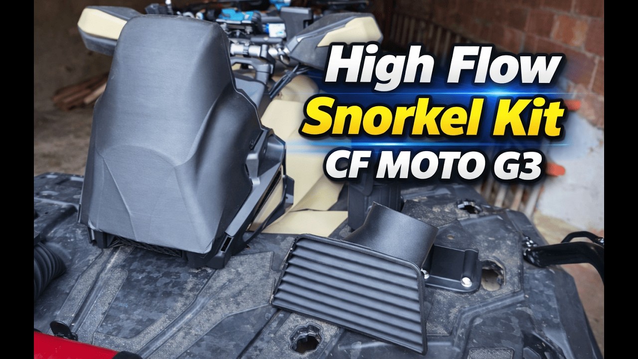CF MOTO CFORCE 1000 G3 High Flow Snorkel Kit  👌🙌 #cfmoto #offroad #motovlog#ATV
