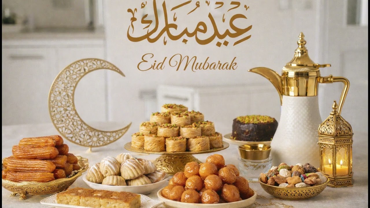 Beautiful Eid Background | Peaceful Eid Mubarak Atmosphere ✨