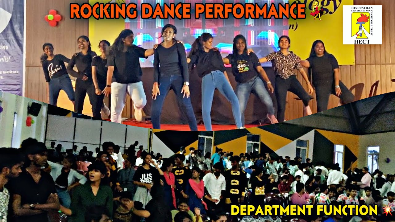 Rocking dance performance 💥 hindusthan institute of technology | coimbatore