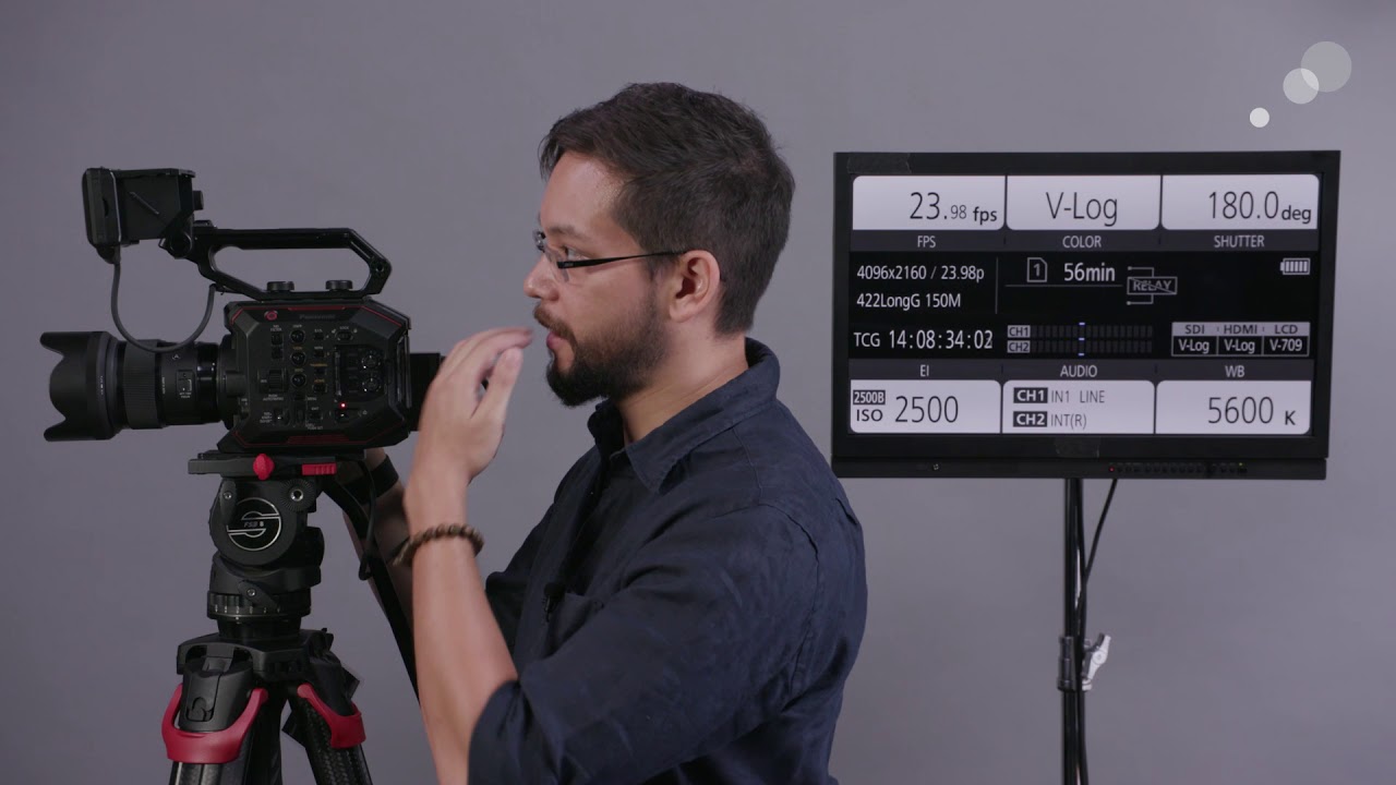 На стенде: Panasonic EVA-1 [Часть 2]
