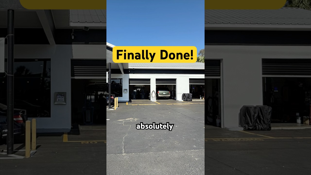 Auto Repair Shop Renovation complete! ✅