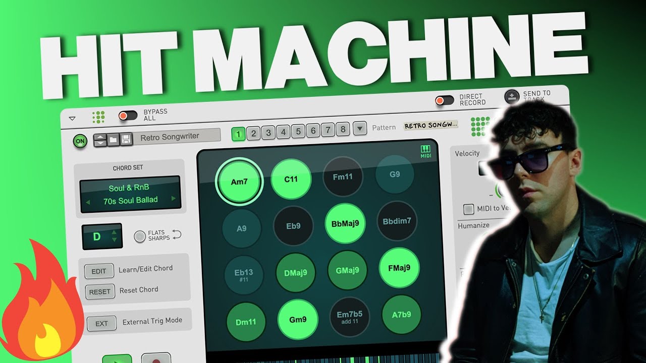 Reason's Chord Sequencer makes 80's HITS!