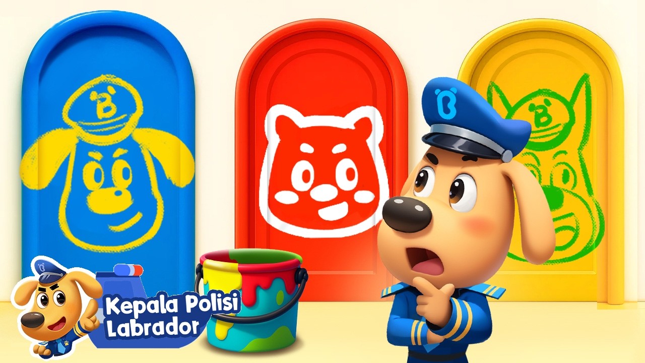 Eps.18 Hati-hati Tanda di Depan Rumah🔎| Seri Baru: Kota Air!🌊| Kartun Anak | Kepala Polisi Labrador