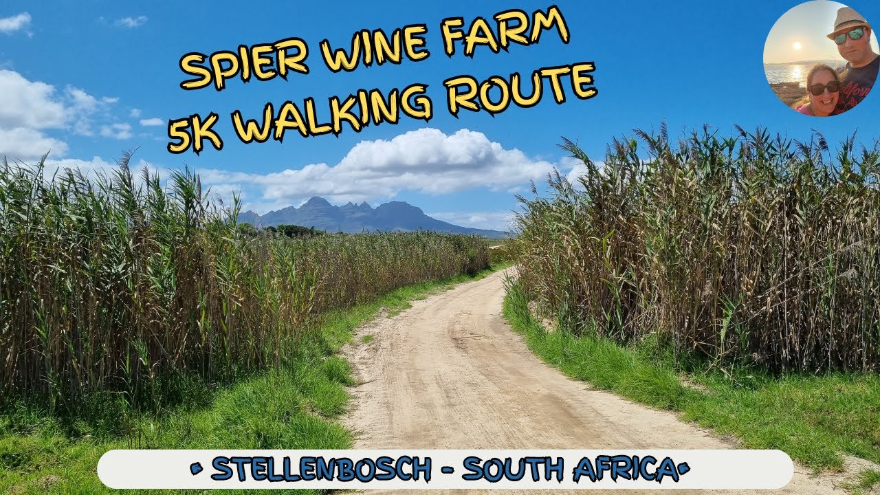 Spier Wine Farm walkthrough of 5k trail