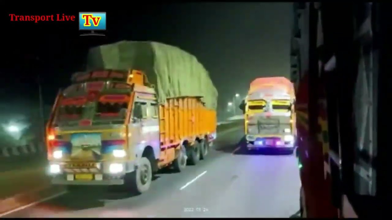 Indian ड्राइवर Injoy 🚛Truck || INDIAN 🚚Truck || Transport Live Tv