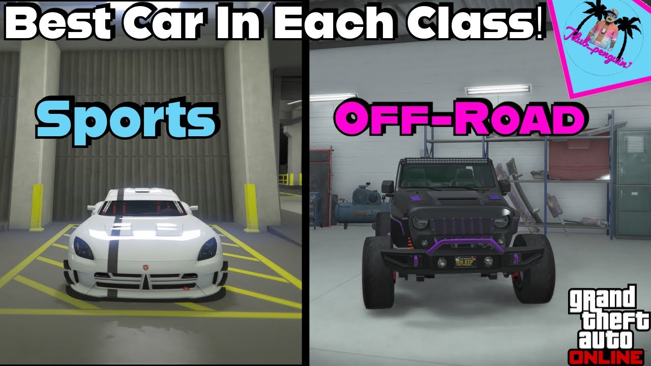 The BEST Car In EVERY Vehicle Class In GTA Online! 