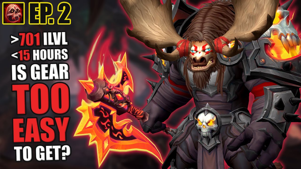 Is Gearing TOO Easy now? | Blood Death Knight | ALL Tanks ALL Tens | Ep. 2