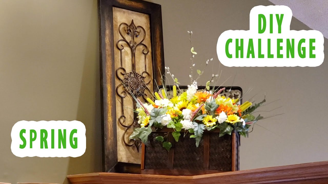 Spring DIY Challenge 2020 | Spring Flower Chest Budget Friendly