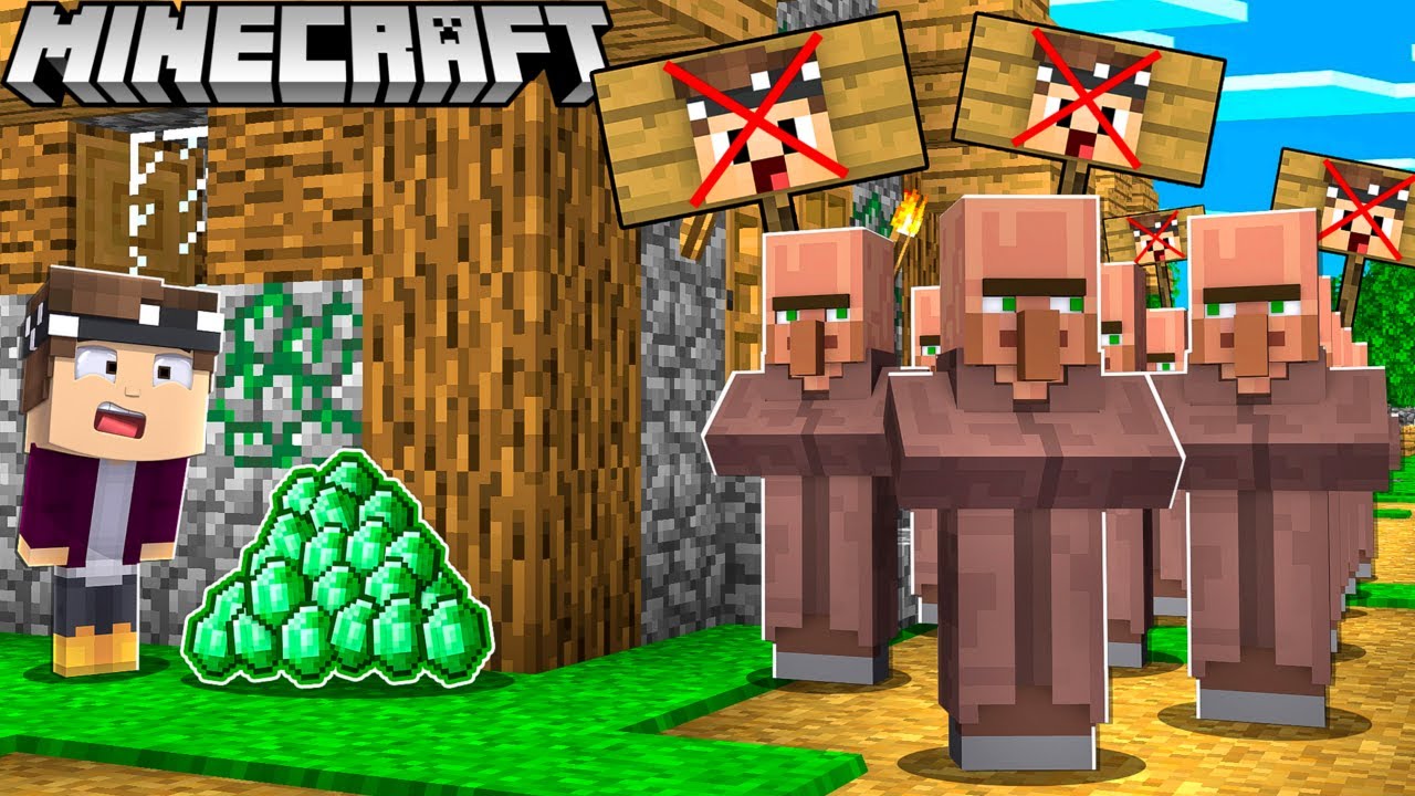 Ich BESUCHE das ANTI CENTEX DORF in Minecraft!