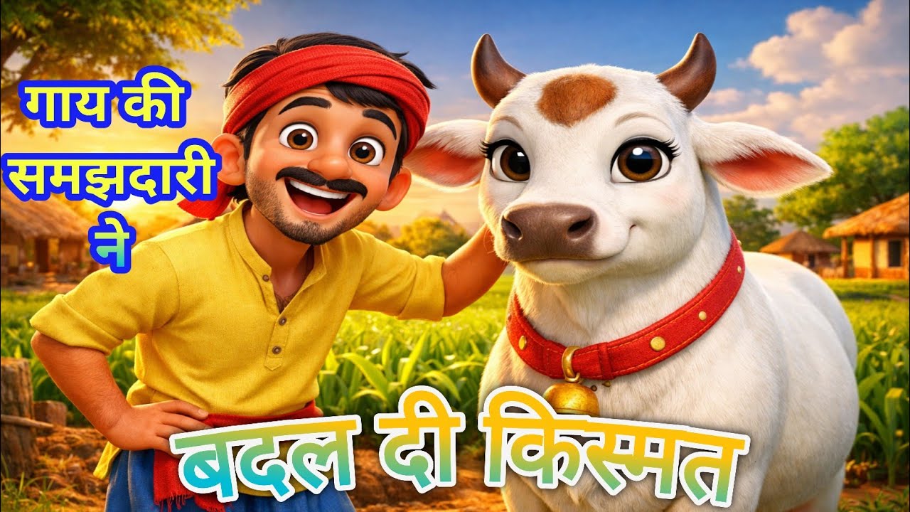 समझदार गाय और किसान | दिल छू लेने वाली सीख देने वाली कहानी