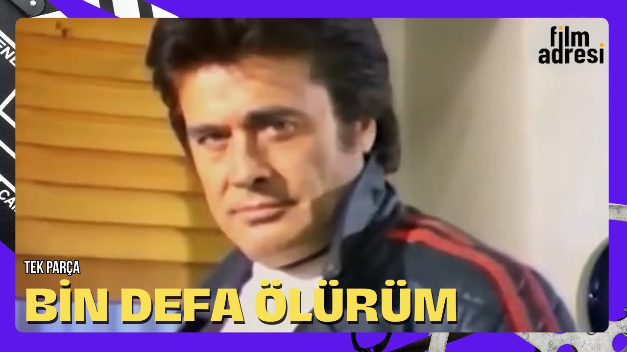 Bin Defa Ölürüm | Cüneyt Arkın Eski Türk Filmi