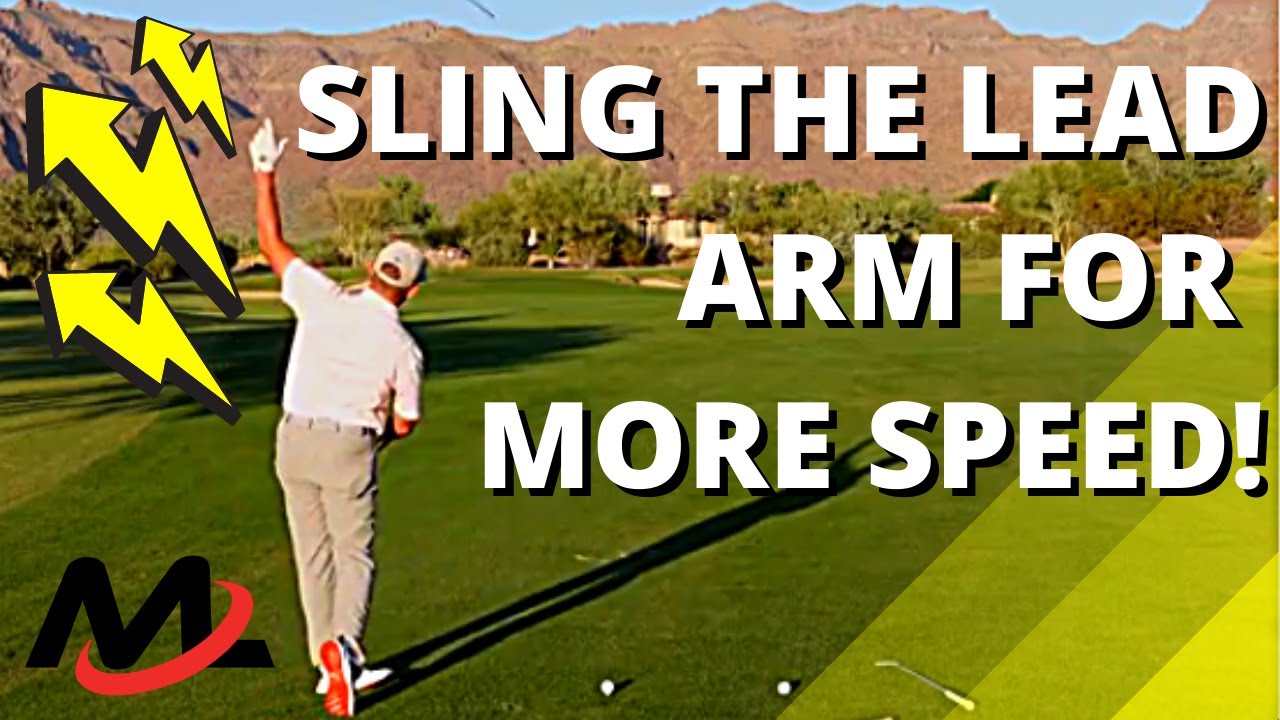 Sling The Lead Arm For More Speed and Control | Milo Lines Golf
