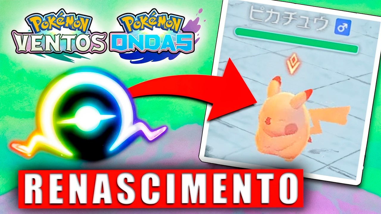 VAZAMENTO GIGANTE DE POKÉMON VENTOS E ONDAS! RENASCIMENTO, MAJIN E NOVAS FORMAS?!