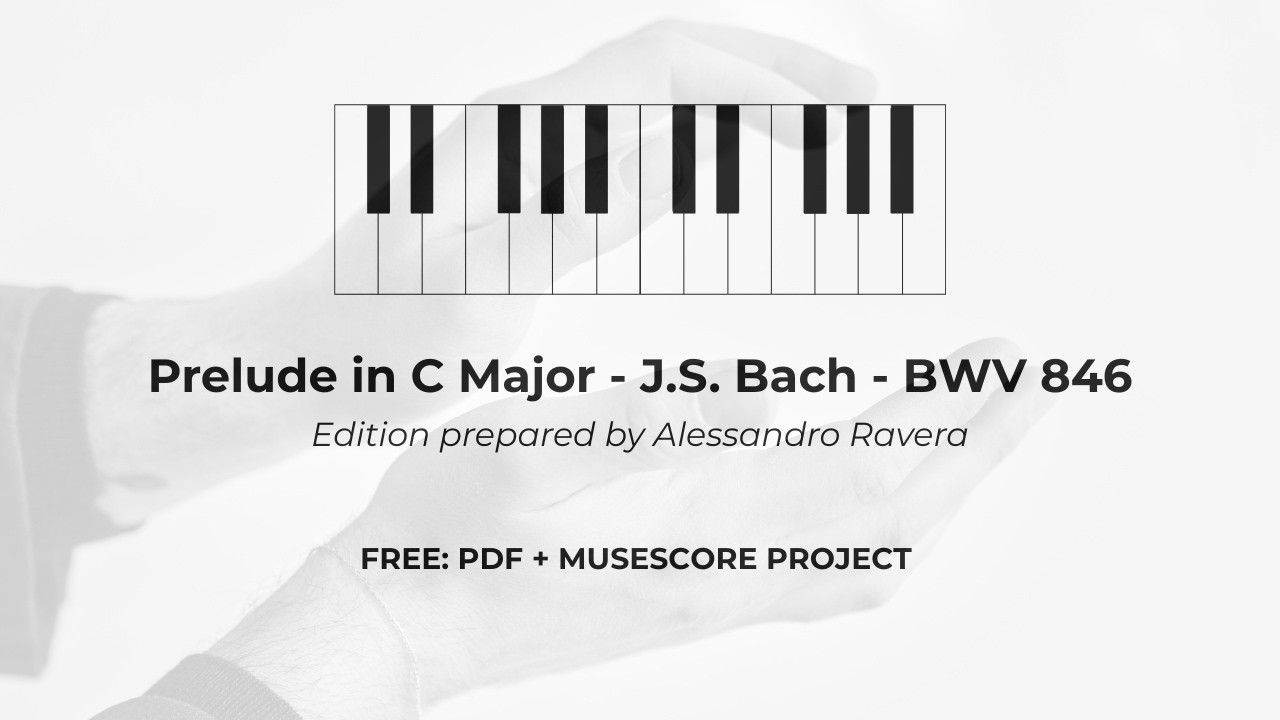 J.S. Bach – Prelude in C Major (BWV 846) | Piano Sheet Music | Free PDF & MuseScore Project