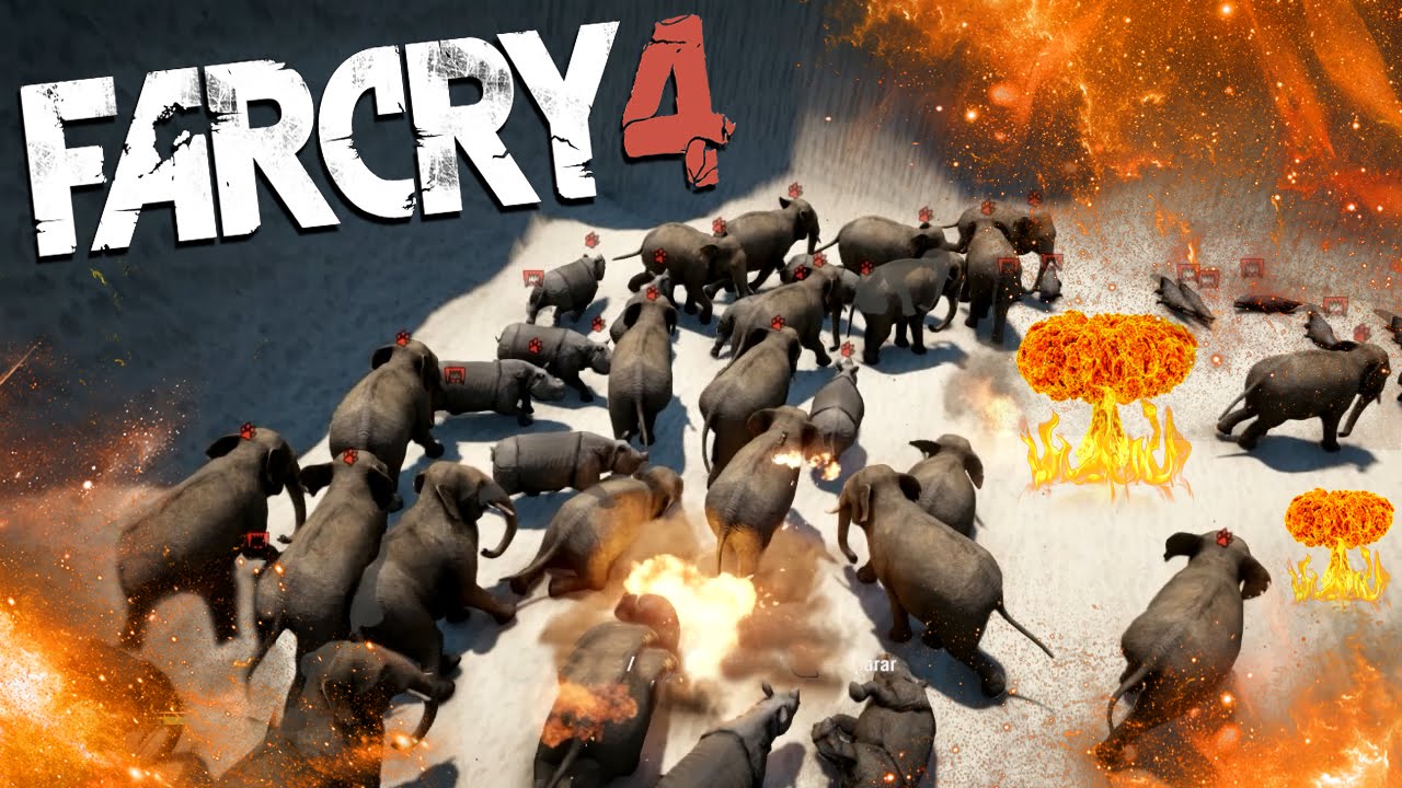 COMO CAZAR 100 ELEFANTES | FAR CRY 4