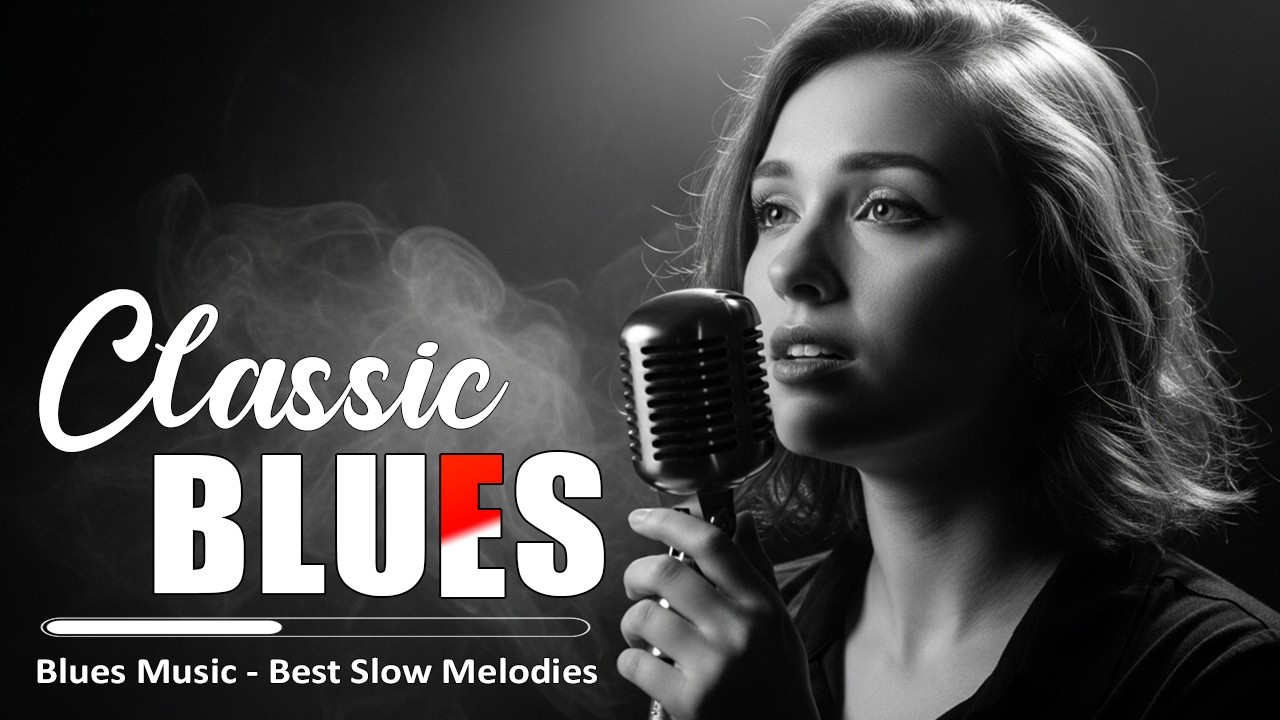 Classic Blues Music 🎸 Emotional Slow Blues Playlist 🎶 Finest Late Night Blues