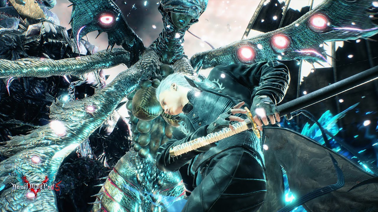 Artemis vs Vergil Judgement Cuts Spam | Devil May Cry 5 (DMD/No Damage)