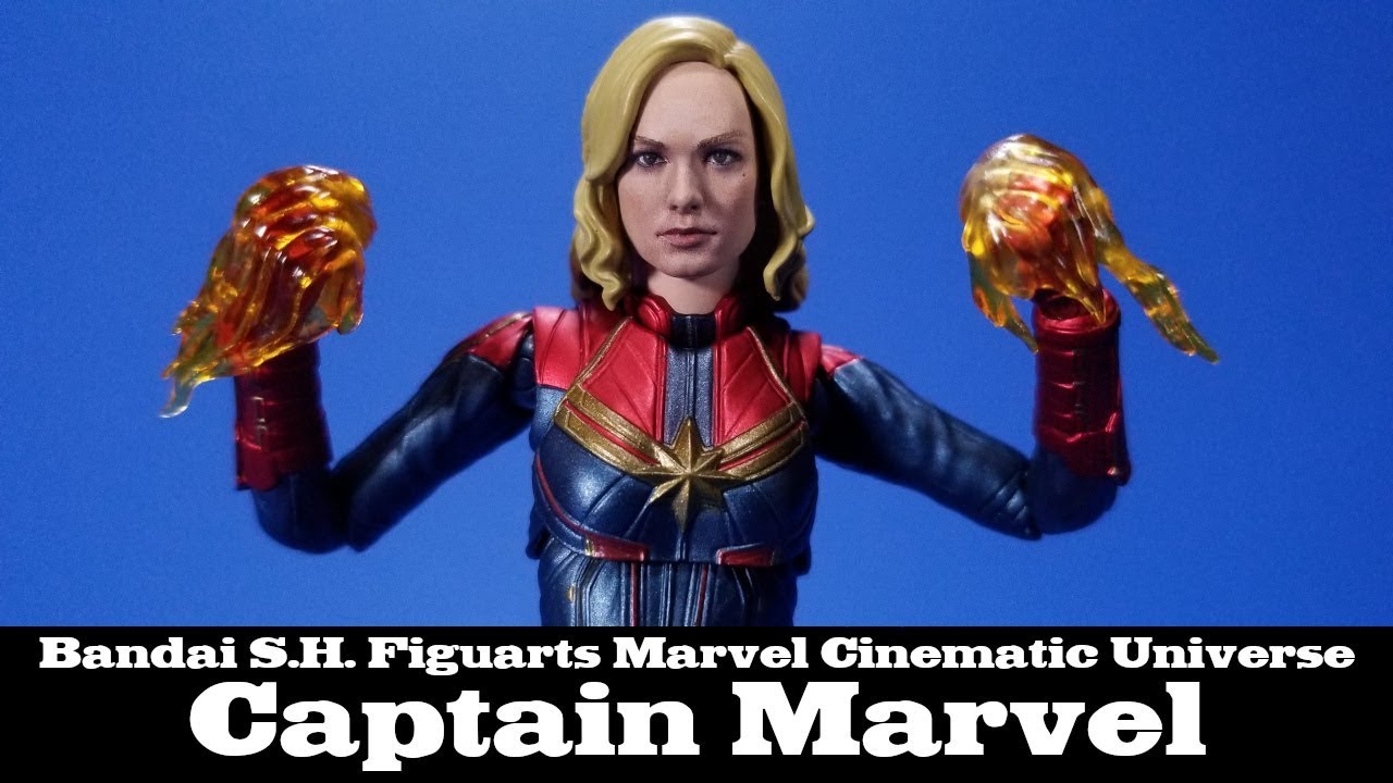 Bandai S.H. Figuarts Captain Marvel Carol Danvers Action Figure Review