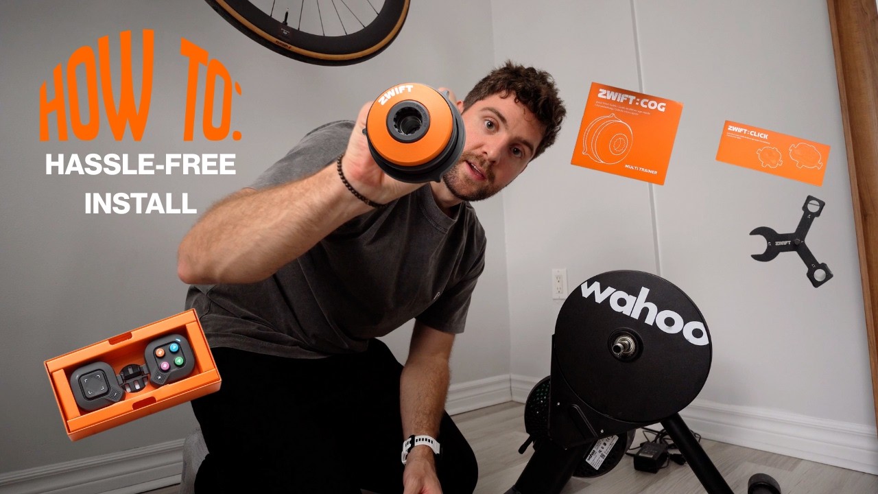 How to: ZWIFT COG on WAHOO KICKR CORE install
