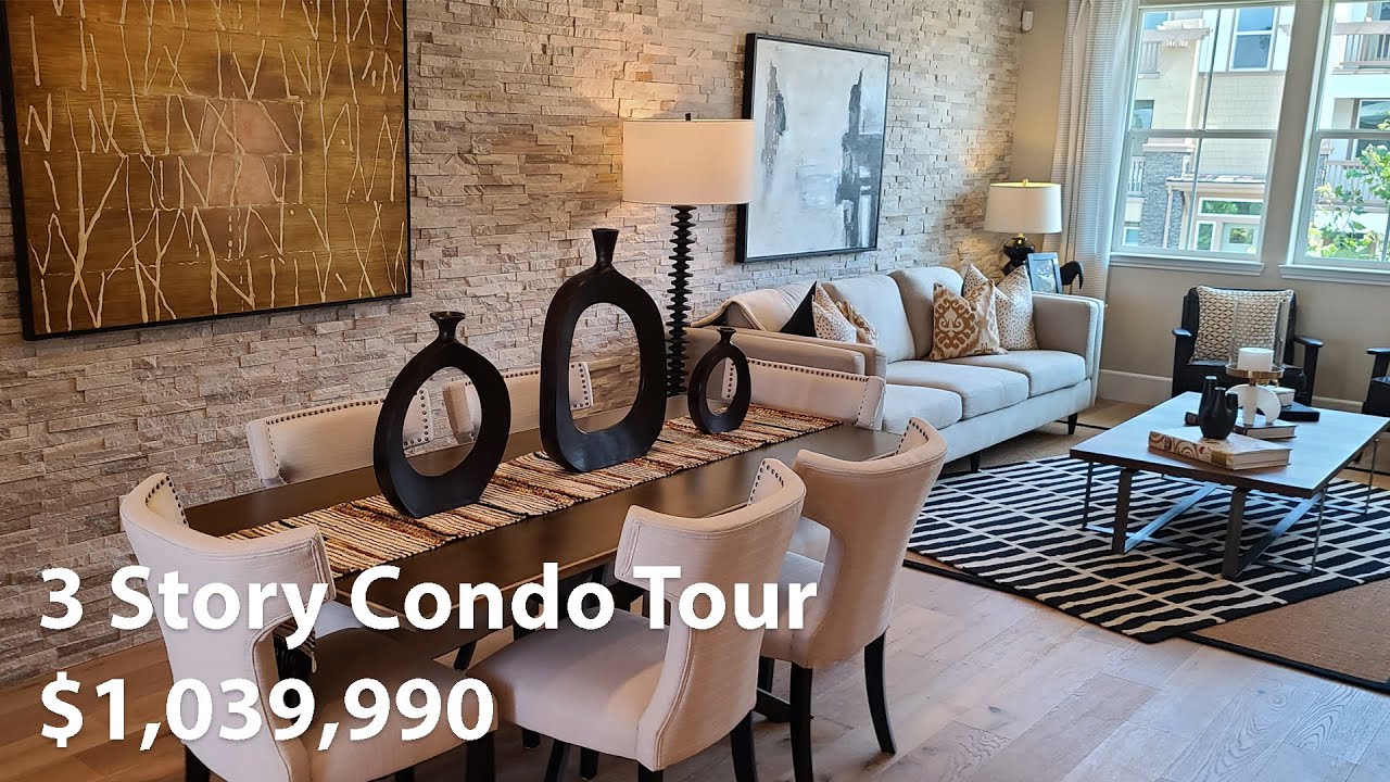 Fremont, CA | Beautiful 3 Story Condo | $1,039,990 | 2,033 Sq ft | 3 Bed | 3.5 Bath | Opt Elevator