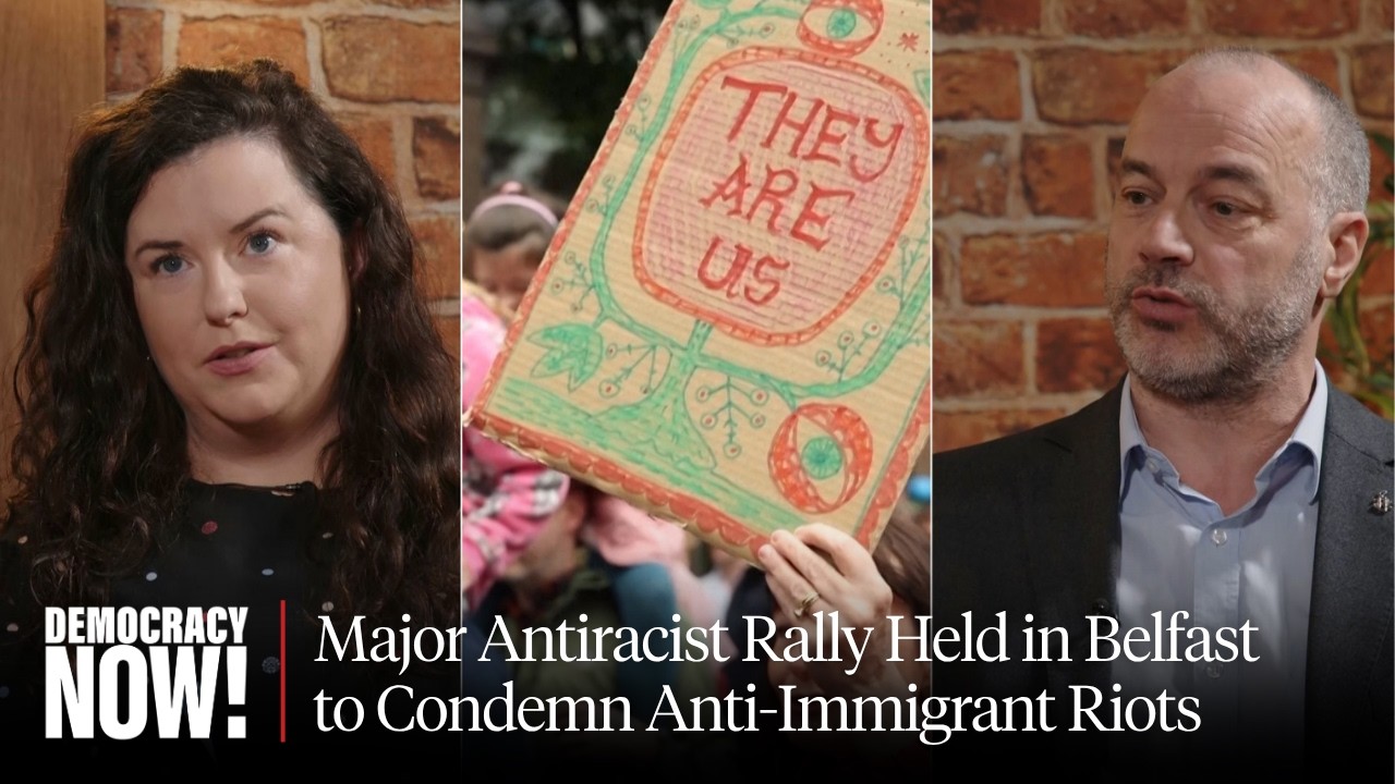 Major Antiracist Rally Held in Belfast to Condemn Anti-Immigrant Riots