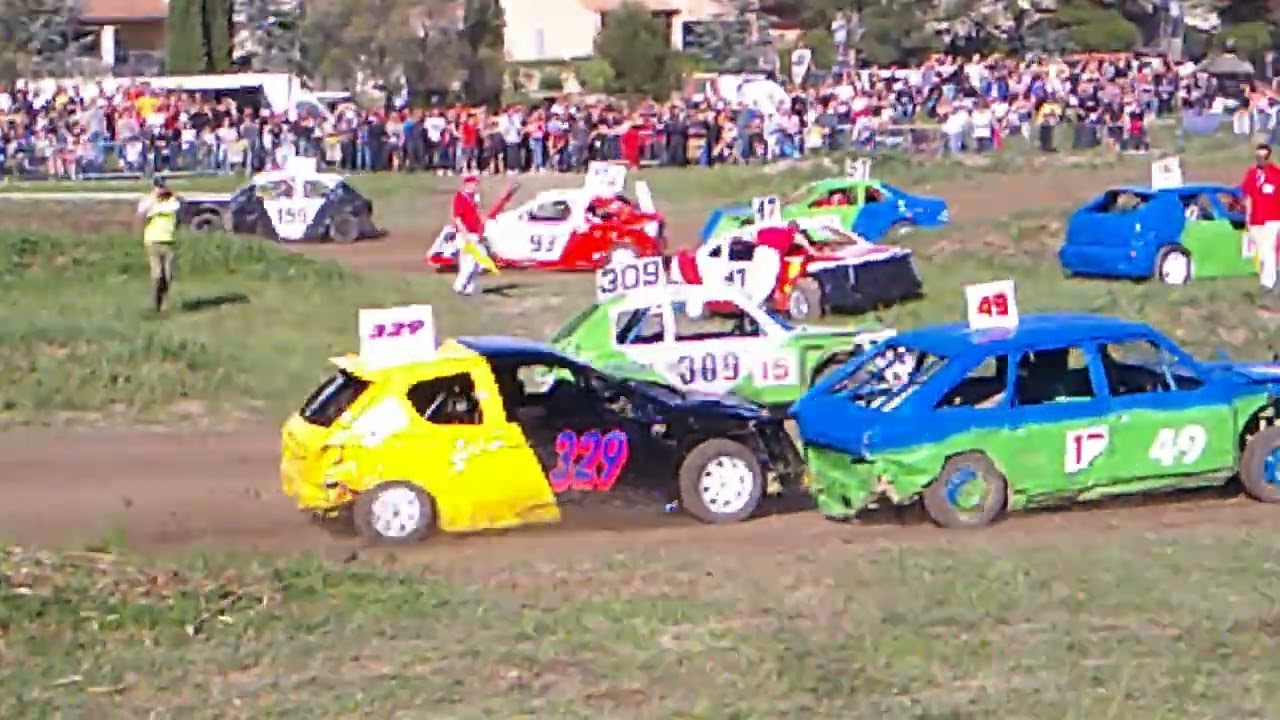 STOCK-CARS Sarrians 2025 12éme Manche B