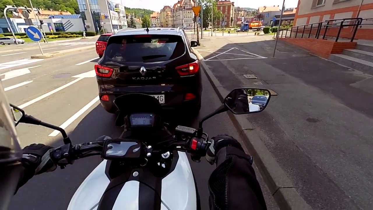 Motovlog S02e04 - Moja trasa egzaminacyjna Wałbrzych kat A.