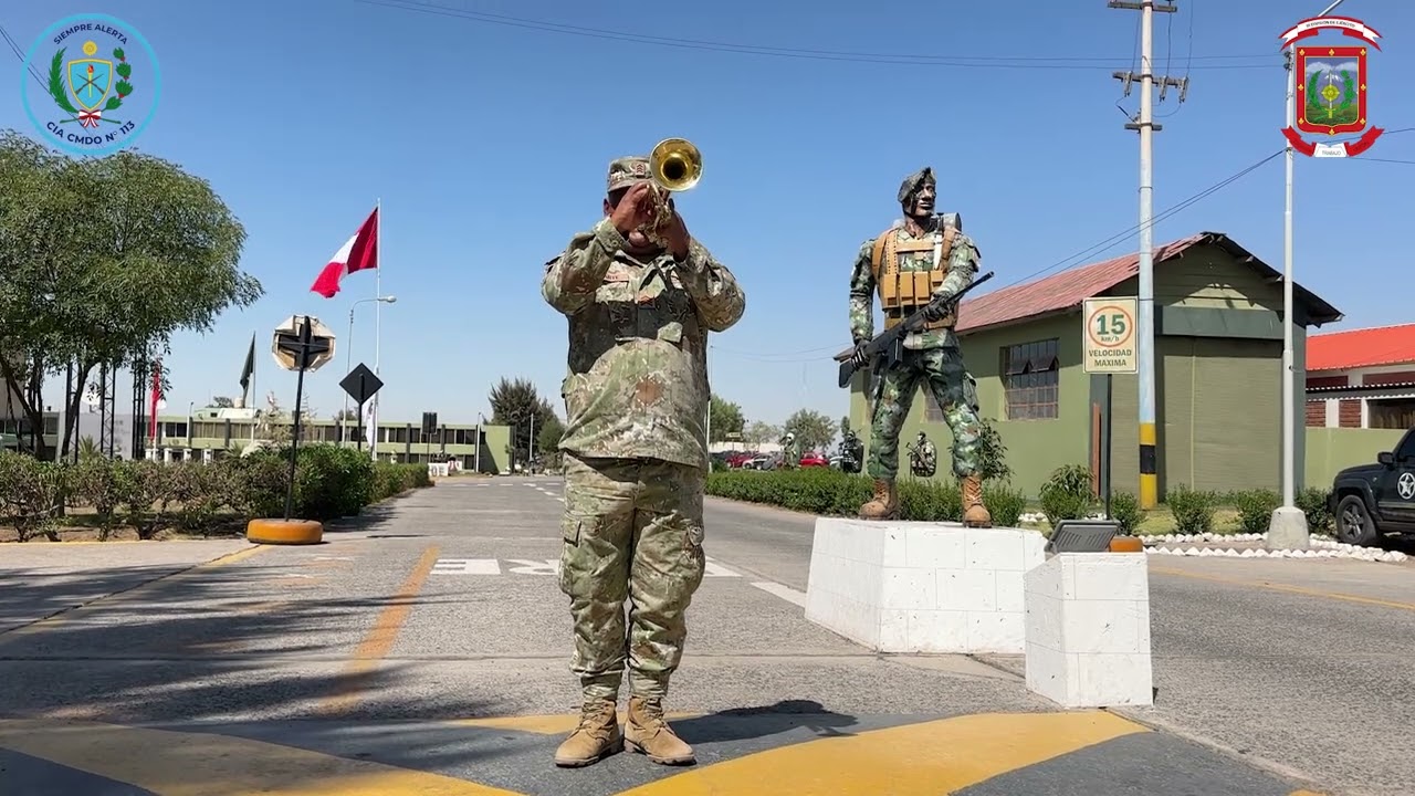 TOQUES DE CORNETA EJERCITO DEL PERU