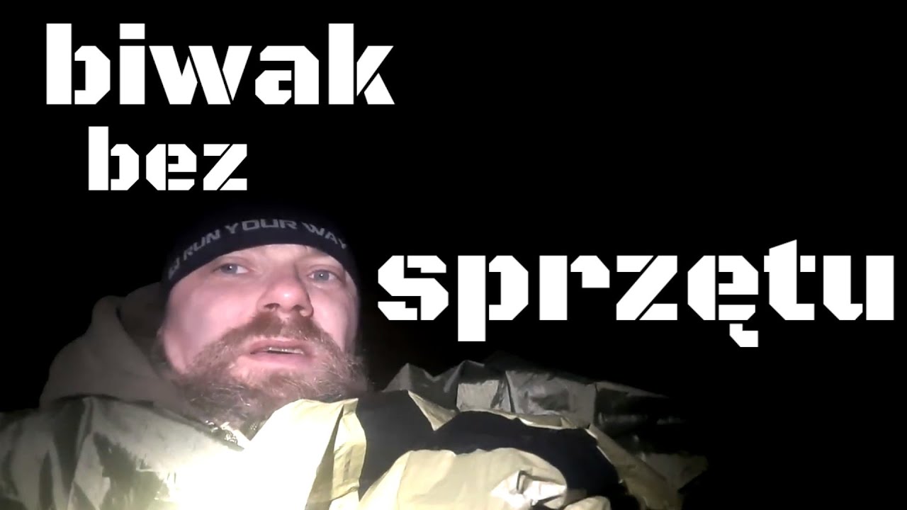 Mroźna noc bez ekwipunku biwakowego