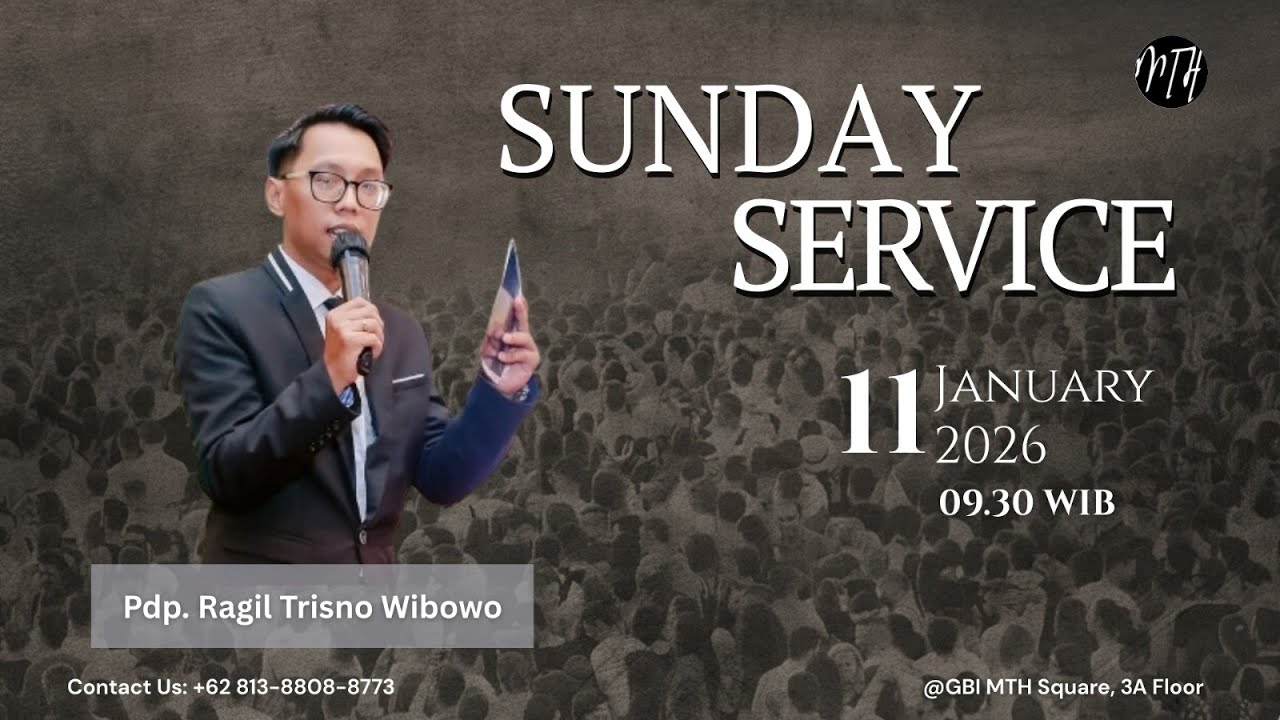 Online Sunday Service January, 11th 2026 | Pdp. Ragil Trisno Wibowo