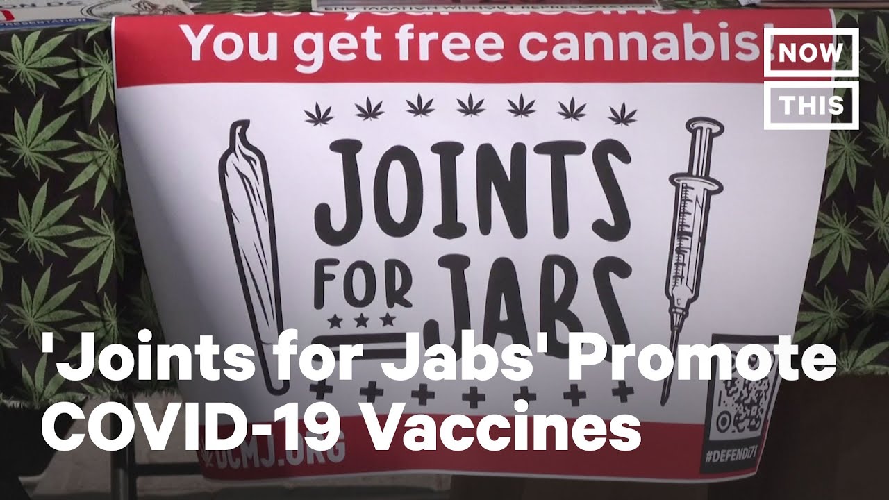D.C. Activists Organize 'Joints for Jabs' Initiative on 4/20 #Shorts