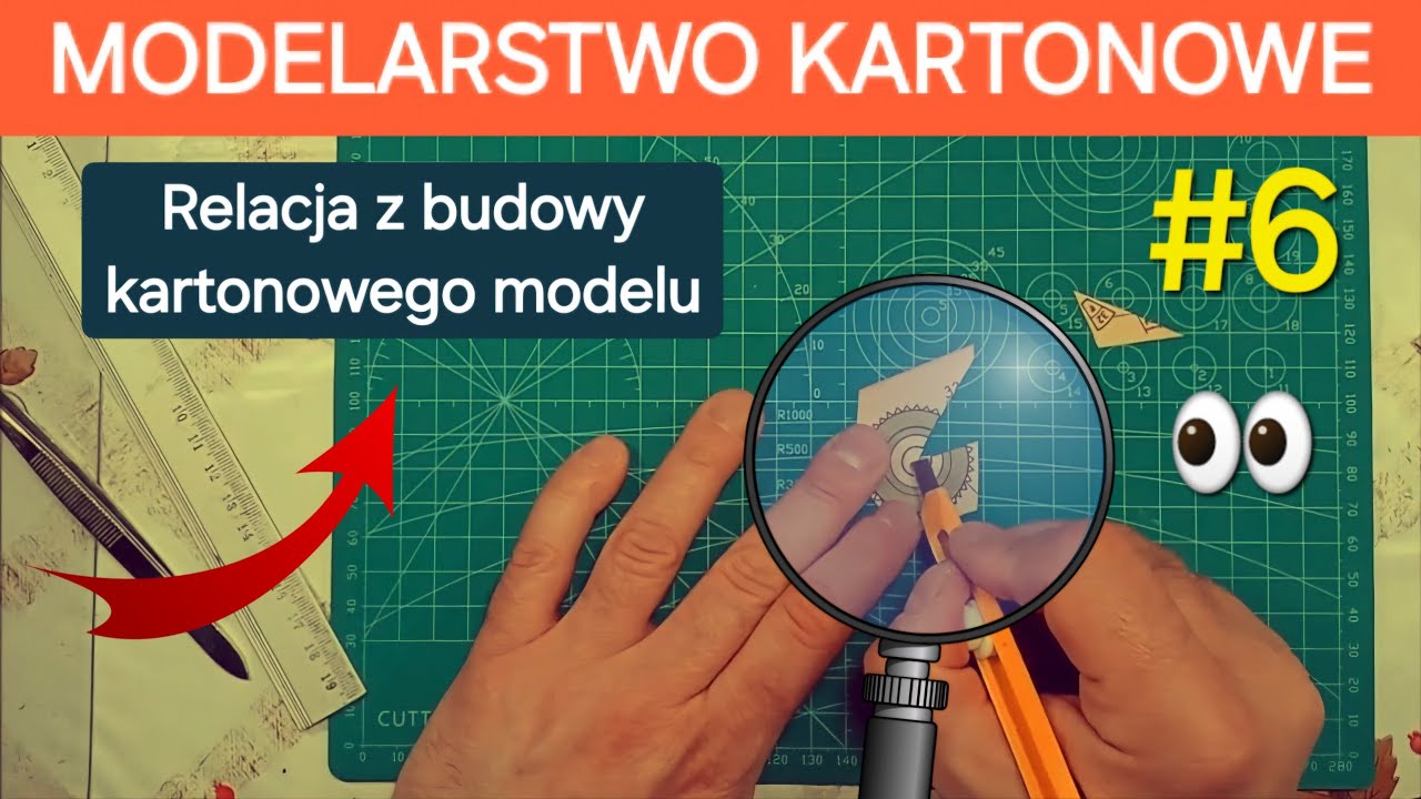 MODELARSTWO KARTONOWE #6 relacja z budowy modelu GAZ 69 Mały Modelarz, kartonowy model / reupload