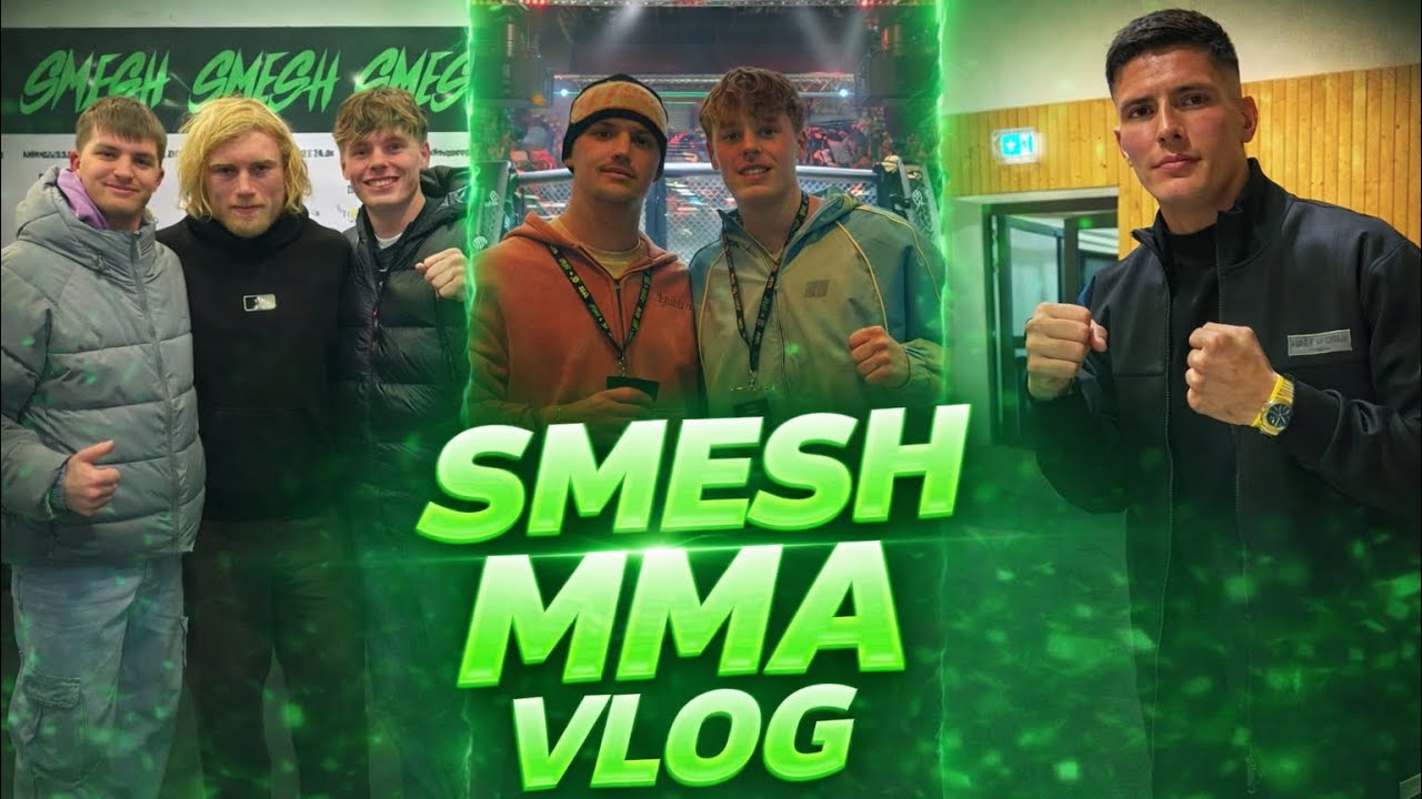 Unser erstes Kampfsport Event mit Islam Dulatov, Frederic Vosgröne,...... Smesh MMA 2 Vlog 💚⚡🔥