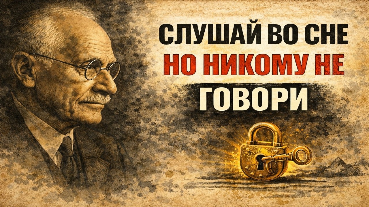 ПОСТАВЬ ЭТО НА НОЧЬ — И УТРОМ ПРОСНЁШЬСЯ СОВЕРШЕННО ИНЫМ | КАРЛ ЮНГ