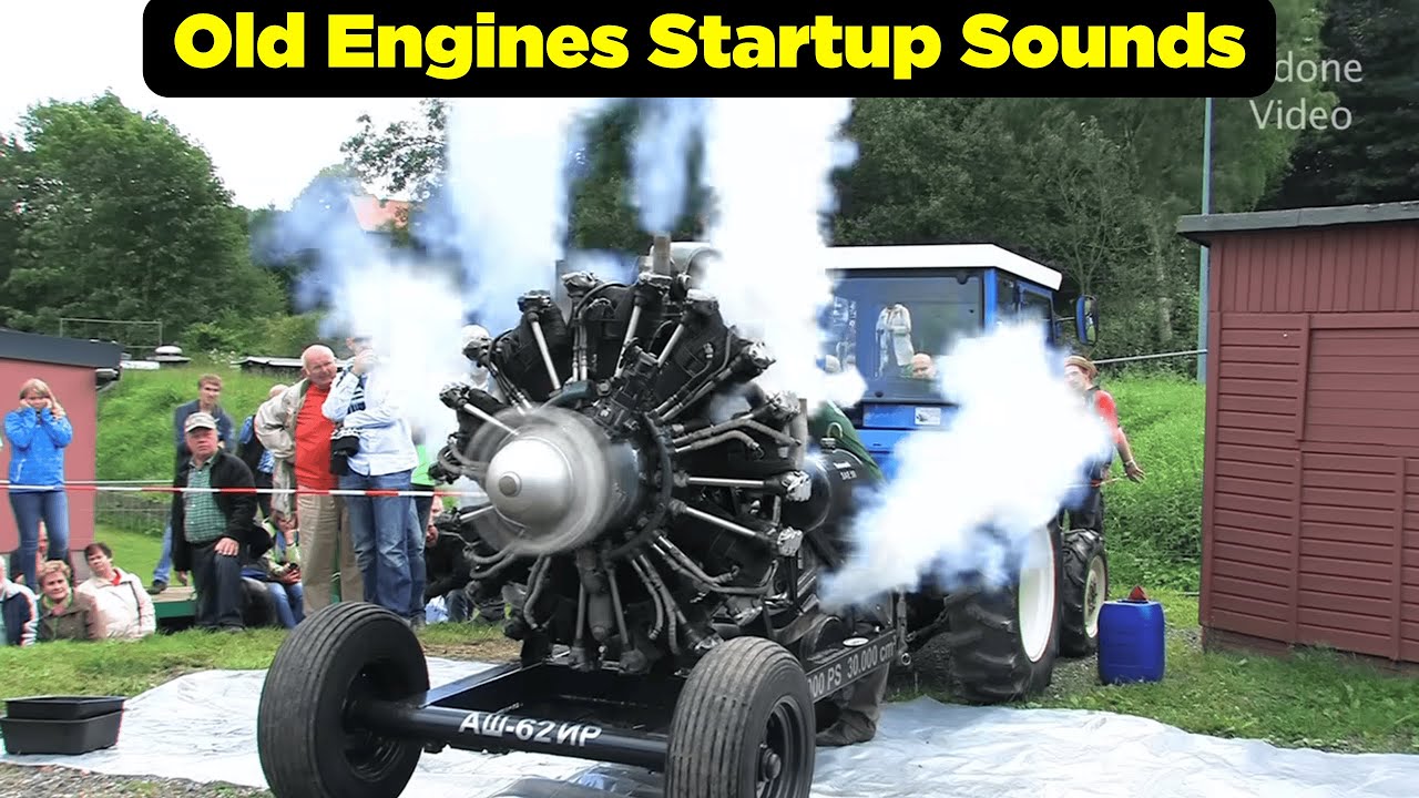 Rare Old Engines Starting Up Sound That Will Blow Your Ears! ▶ Part 44