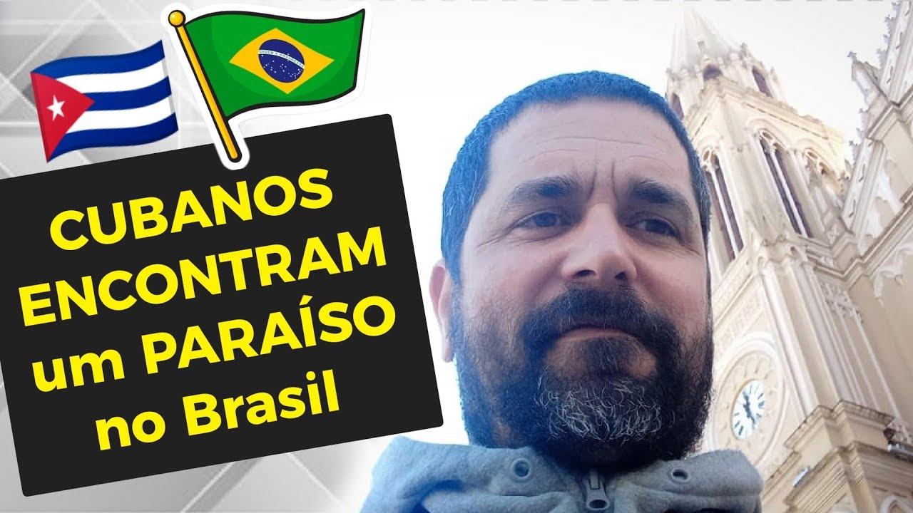 🇨🇺CUBANOS encontram um PARAÍSO no BRASIL🇧🇷.Meu marido fala e manda uma mensagem.😱Cubanos reagindo.