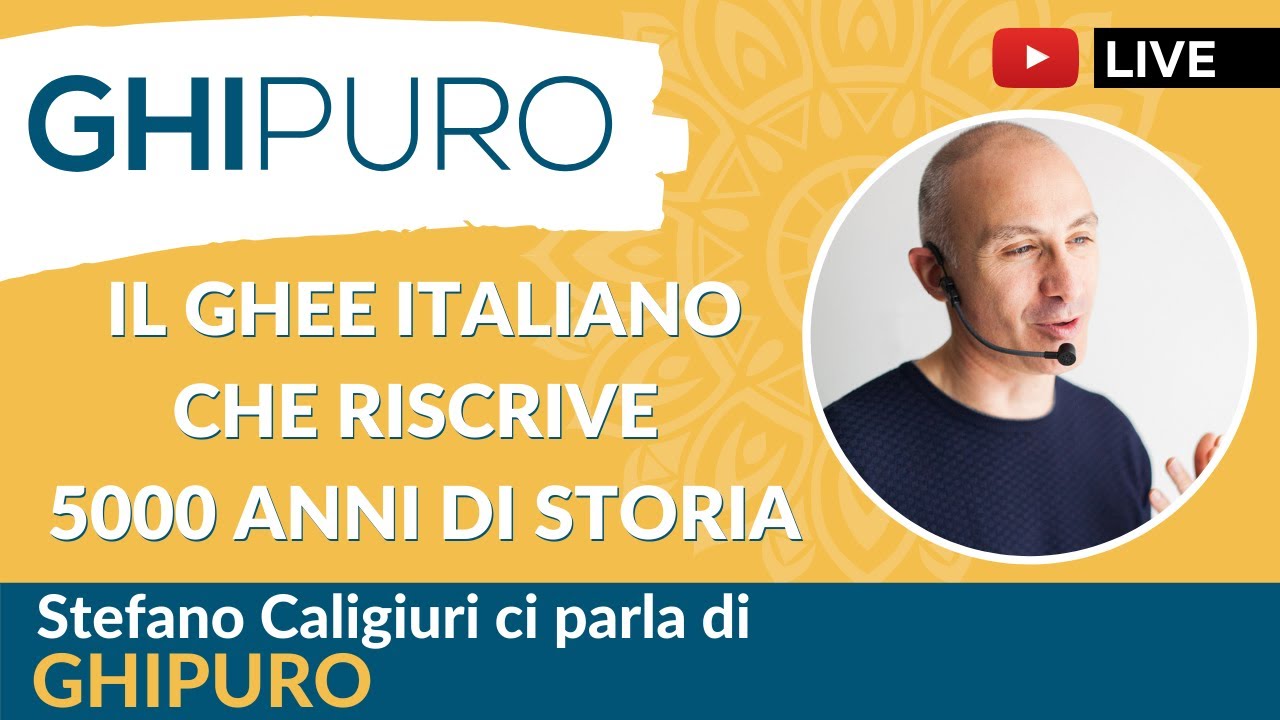 GHIPURO | il Ghee italiano che riscrive 5000 anni di storia.