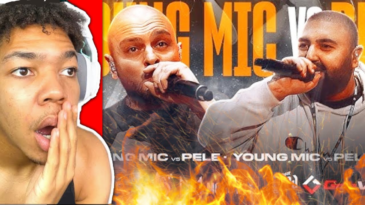 ამერიკული რეაქცია PVP FLOW • PELE VS YOUNG MIC ❘ REACTION 🔥🇬🇪