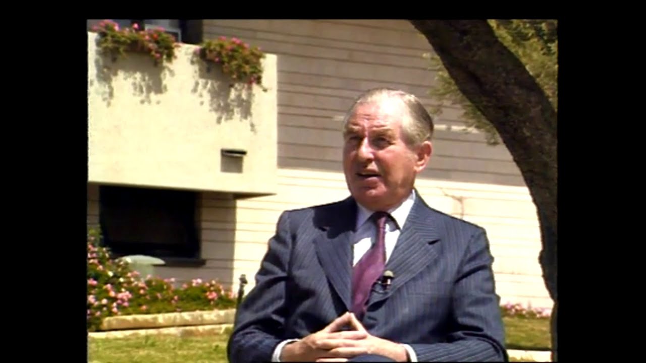 President Herzog of Israel Recalls his Childhood in Ireland, 1985