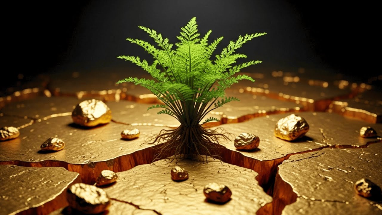 Esta PLANTA solo CRECE sobre el ORO… los ANTIGUOS MINEROS la llamaban “La PLANTA del ORO”
