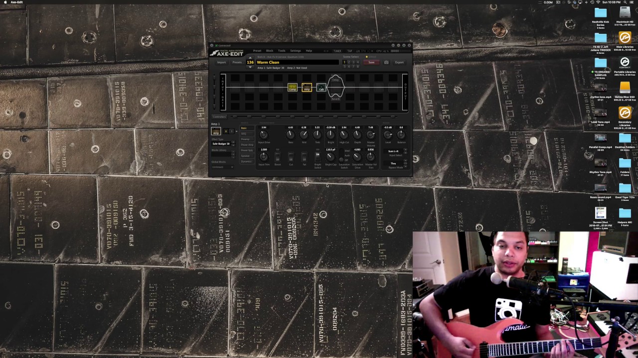 Misha Mansoor Clean Tone Tutorial