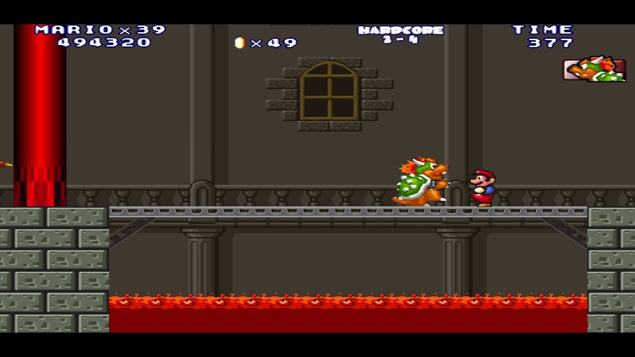 Mario Forever Remake Hardcore 2!🔥☁️
