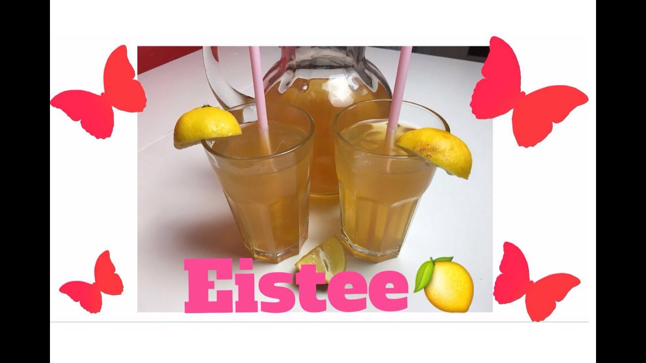 DIY Eistee-Zitrone Ƹ̵̡Ӝ̵̨̄Ʒ