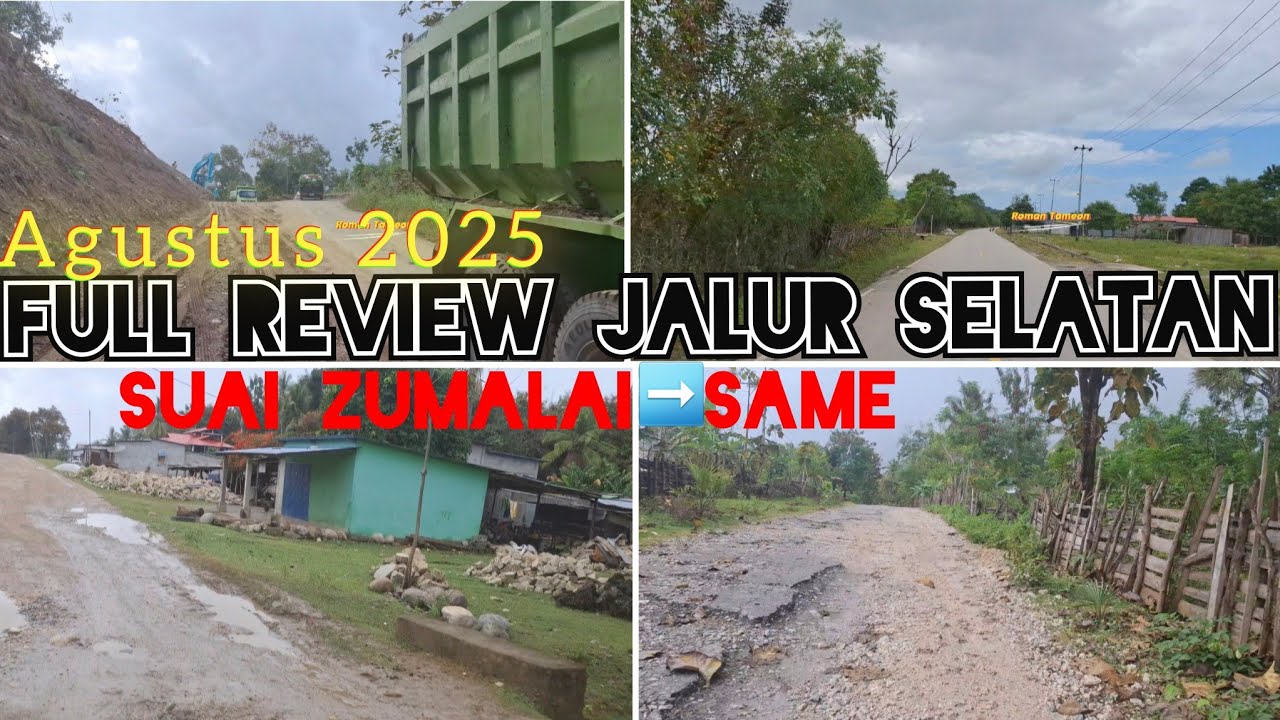 UPDATE INFRASTRUKTUR DI PEDALAMAN | ZUMALAI MENUJU SAME 🇹🇱