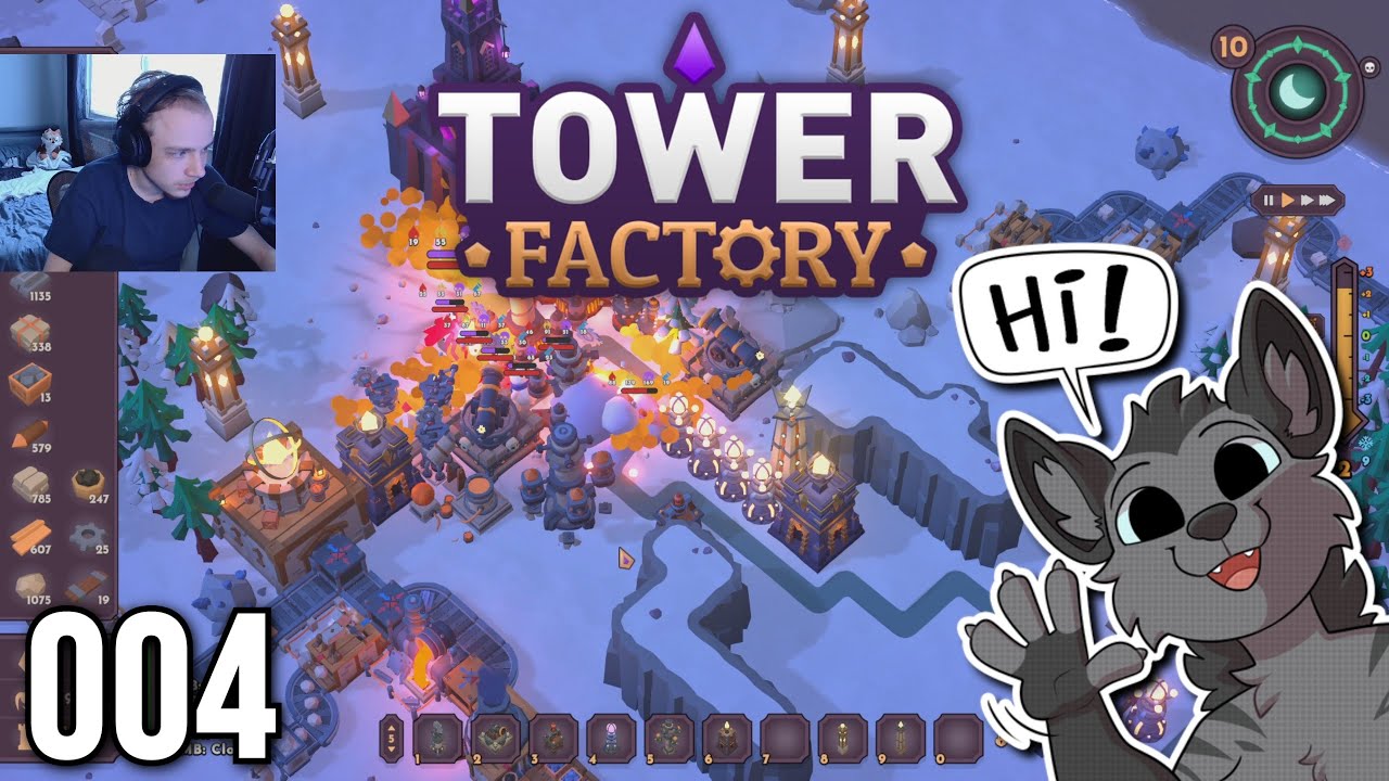 Defeating last boss :D | Nypsylon plays Tower Factory  | 004